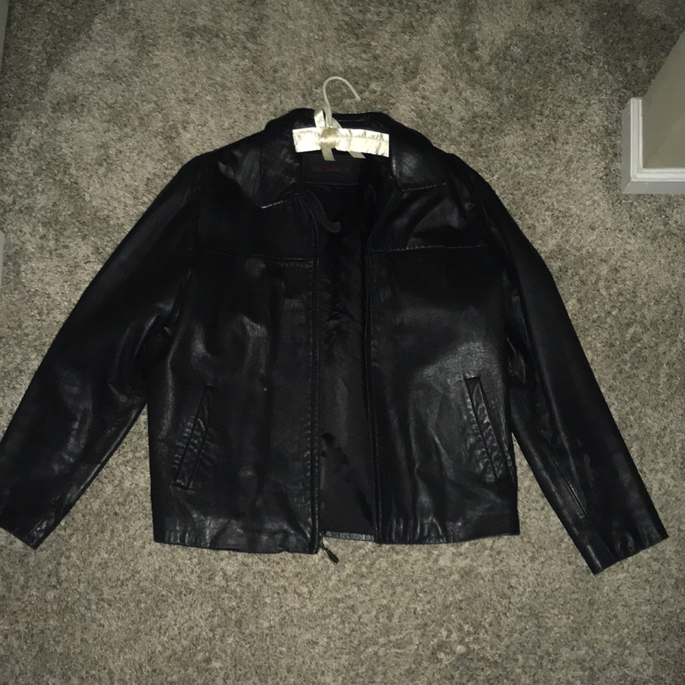 Bachrach men’s leather jacket